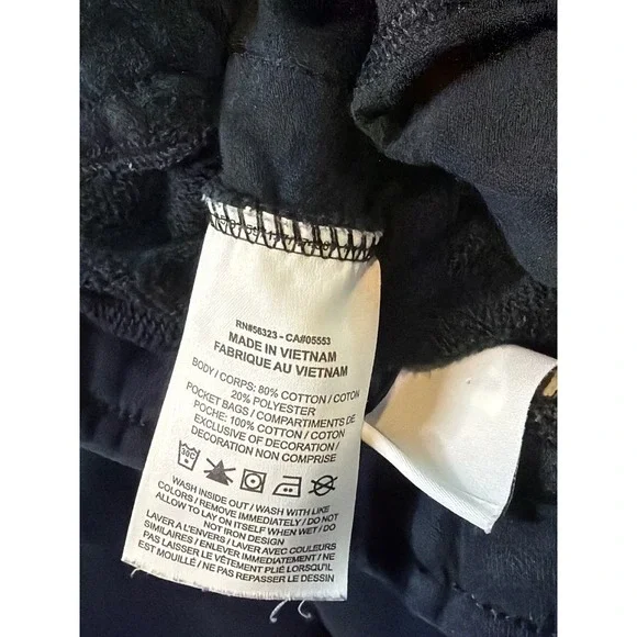 Nike Black Jogger Sweatpants Mens Sz Large Drawstring Comfort Sportswear Tapered - Picture 7 of 8